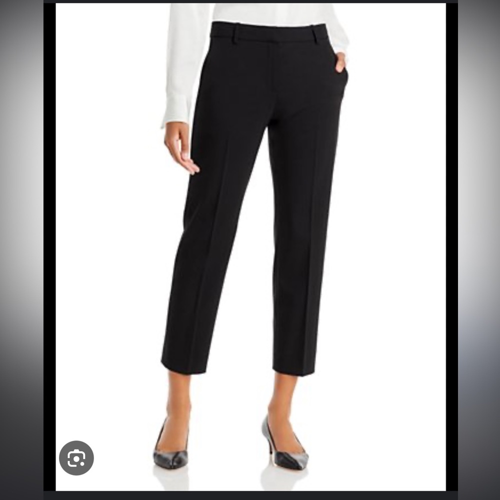 Theory Slim Cut Black Trousers